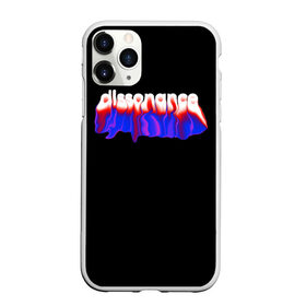 Чехол для iPhone 11 Pro Max матовый с принтом Dissonance в городе Новоалтайск, Силикон |  | mood | дискомфорт | жидкий текст | когнитивный диссонанс | конфликт | психологический
