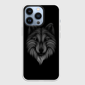 Чехол для iPhone 13 Pro с принтом wolf в городе Новоалтайск,  |  | Тематика изображения на принте: wolf | арт | волк | волки | волчара | животные | картинка | рисунок