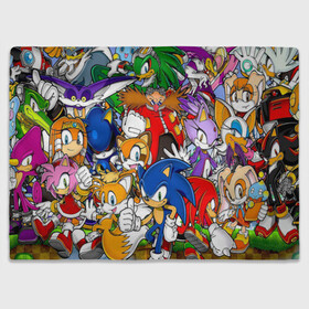 Плед 3D с принтом Sonic. в городе Новоалтайск, 100% полиэстер | закругленные углы, все края обработаны. Ткань не мнется и не растягивается | game | sonic | sonic the hedgehog | видеоигра | доктор эггман | ёж | ёж соник | игра | сега | синий антропоморфный ёж | соник | соник в кино