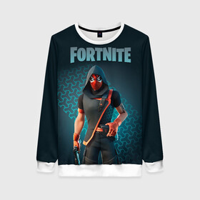 Женский свитшот 3D с принтом Street Serpent Fortnite в городе Новоалтайск, 100% полиэстер с мягким внутренним слоем | круглый вырез горловины, мягкая резинка на манжетах и поясе, свободная посадка по фигуре | fortnite | fortnite 3 | fortnite chapter 2 | logo fortnite | street serpent | street serpent fortnite | street serpent skin | змей | искатель | лого фортнайт | логотип фортнайт | название фортнайт | сезон 4 | уличный змей | фортнайт | фортнайт 2 | фортнай