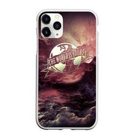 Чехол для iPhone 11 Pro матовый с принтом The World Is Yours в городе Новоалтайск, Силикон |  | Тематика изображения на принте: scarface | the world is yours | tony montana | world is mine | world is yours | аль пачино | глобус | кино | лицо со шрамом | мир принадлежит тебе | мир твой | монтана | тони монтана | фильм | цитата | цитата из фильма