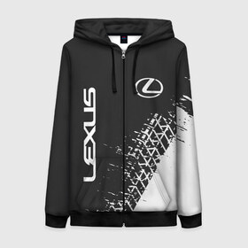 Женская толстовка 3D на молнии с принтом LEXUS / ЛЕКСУС в городе Новоалтайск, 100% полиэстер | длина до линии бедра, манжеты и пояс оформлены мягкой тканевой резинкой, двухслойный капюшон со шнурком для регулировки, спереди молния, по бокам два кармана | auto | lexus | logo | moto | symbol | авто | автомобиль | гонки | лексус | лого | логотип | логотипы | марка | машина | мото | символ | символы