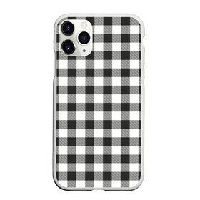 Чехол для iPhone 11 Pro Max матовый с принтом Черно-белая клетка в городе Новоалтайск, Силикон |  | Тематика изображения на принте: cage | cage pattern | checkered ornament | ornament | pattern | print cage | tartan | клетка | клетка узор | клетчатый орнамент | орнамент | принт клетка | тартан | узор | черно белая клетка | шотландка | шотландская клетка