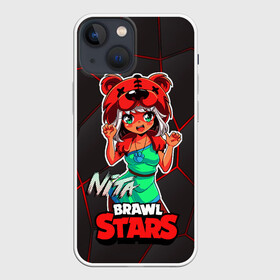 Чехол для iPhone 13 mini с принтом Nita Brawl Stars в городе Новоалтайск,  |  | anime | brawl | brawl stars | brawlstars | brawl_stars | jessie | nita | аниме | бравл | бравлстарс | девочка | девочка в шкуре медведя | девушка | манга | медведь | нета | нита