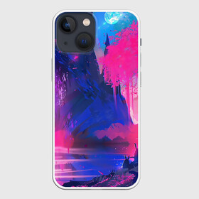 Чехол для iPhone 13 mini с принтом Неоновые Краски в городе Новоалтайск,  |  | неон | неоновые краски | рисунок | фентези