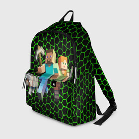 Рюкзак 3D с принтом minecraft в городе Новоалтайск, 100% полиэстер | лямки с регулируемой длиной, сверху петелька, чтобы рюкзак можно было повесить на вешалку. Основное отделение закрывается на молнию, как и внешний карман. Внутри два дополнительных кармана, один из которых закрывается на молнию. По бокам два дополнительных кармашка | Тематика изображения на принте: minecraft | в майн | в майнкрафт | видео майнкрафт | игры | компот | компот в майнкрафт | майн | майнкрафт | майнкрафт но | нуб | нуб и про | нубик | троллинг | троллинг ловушка