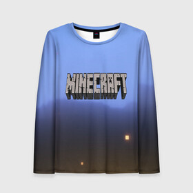 Женский лонгслив 3D с принтом minecraft в городе Новоалтайск, 100% полиэстер | длинные рукава, круглый вырез горловины, полуприлегающий силуэт | minecraft | в майн | в майнкрафт | видео майнкрафт | игры | компот | компот в майнкрафт | майн | майнкрафт | майнкрафт но | нуб | нуб и про | нубик | троллинг | троллинг ловушка