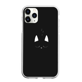 Чехол для iPhone 11 Pro Max матовый с принтом Спящий кот в городе Новоалтайск, Силикон |  | Тематика изображения на принте: аниме | аниме кот | арт | кот | кот спит | котёнок | котёнок спит | кошка | кошка спит | рисунок | спит | тёмный | чёрная кошка | чёрный | чёрный кот | чёрный котёнок