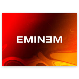Поздравительная открытка с принтом EMINEM / ЭМИНЕМ в городе Новоалтайск, 100% бумага | плотность бумаги 280 г/м2, матовая, на обратной стороне линовка и место для марки
 | Тематика изображения на принте: eminem | logo | music | oldschool | rap | raper | еминем | лого | логотип | логотипы | музыка | музыкант | олдскул | рэп | рэпер | рэппер | символ | символы | эминем
