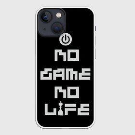 Чехол для iPhone 13 mini с принтом кнопка выкл аниме в городе Новоалтайск,  |  | anime | jibril | manga | no game no life | shuvi | аниме | джибрил | дола | зелл | курами | манга | нет игры нет жизни | сора | стефани | тет | холо | широ | шуви