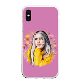 Чехол для iPhone XS Max матовый с принтом Билли Айлиш / Billie Eilish в городе Новоалтайск, Силикон | Область печати: задняя сторона чехла, без боковых панелей | billie | billie eilish | eilish | айлиш | билли | билли айлиш