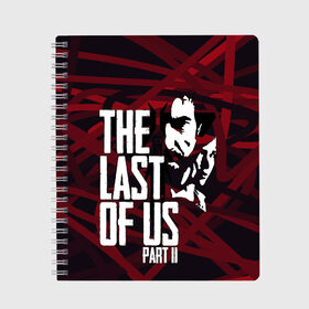 Тетрадь с принтом The last of us в городе Новоалтайск, 100% бумага | 48 листов, плотность листов — 60 г/м2, плотность картонной обложки — 250 г/м2. Листы скреплены сбоку удобной пружинной спиралью. Уголки страниц и обложки скругленные. Цвет линий — светло-серый
 | cicadas | fireflies | naughty dog | the last of us | the last of us part 2 | джоэл | последние из нас | цикады | элли