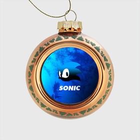 Стеклянный ёлочный шар с принтом СОНИК / SONIC в городе Новоалтайск, Стекло | Диаметр: 80 мм | Тематика изображения на принте: adventure | game | games | hedgehog | movie | mult | sonic | the | unleashed | ежик | игра | игры | кино | мульт | мультик | мультфильм | соник | фильм
