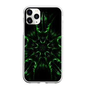 Чехол для iPhone 11 Pro Max матовый с принтом Зелёное Очарование в городе Новоалтайск, Силикон |  | abstraction | flower | green | green flower | абстракция | зелёный | зелёный цветок | узоры | цветок