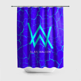 Штора 3D для ванной с принтом ALAN WALKER / АЛАН УОКЕР в городе Новоалтайск, 100% полиэстер | плотность материала — 100 г/м2. Стандартный размер — 146 см х 180 см. По верхнему краю — пластиковые люверсы для креплений. В комплекте 10 пластиковых колец | alan | faded | house | logo | music | walker | алан | вокер | волкер | диджей | лого | логотип | логотипы | музыка | музыкант | символ | символы | танцеальная | уокер | хаус | электронная