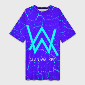 Платье-футболка 3D с принтом ALAN WALKER   АЛАН УОКЕР в городе Новоалтайск,  |  | Тематика изображения на принте: alan | faded | house | logo | music | walker | алан | вокер | волкер | диджей | лого | логотип | логотипы | музыка | музыкант | символ | символы | танцеальная | уокер | хаус | электронная