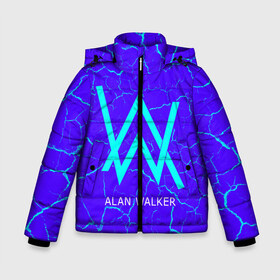 Зимняя куртка для мальчиков 3D с принтом ALAN WALKER АЛАН УОКЕР в городе Новоалтайск, ткань верха — 100% полиэстер; подклад — 100% полиэстер, утеплитель — 100% полиэстер | длина ниже бедра, удлиненная спинка, воротник стойка и отстегивающийся капюшон. Есть боковые карманы с листочкой на кнопках, утяжки по низу изделия и внутренний карман на молнии. 

Предусмотрены светоотражающий принт на спинке, радужный светоотражающий элемент на пуллере молнии и на резинке для утяжки | Тематика изображения на принте: alan | faded | house | logo | music | walker | алан | вокер | волкер | диджей | лого | логотип | логотипы | музыка | музыкант | символ | символы | танцеальная | уокер | хаус | электронная