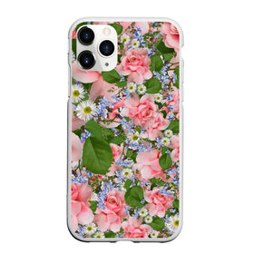 Чехол для iPhone 11 Pro Max матовый с принтом Цветы в городе Новоалтайск, Силикон |  | лист | листик | листок | листья | природа | природный | растение | растения | роза | розы | ромашка | ромашки | флора | цветок | цветочек | цветочки | цветы