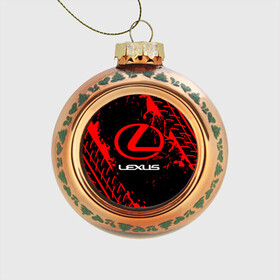 Стеклянный ёлочный шар с принтом LEXUS / ЛЕКСУС в городе Новоалтайск, Стекло | Диаметр: 80 мм | Тематика изображения на принте: auto | lexus | logo | moto | symbol | авто | автомобиль | гонки | лексус | лого | логотип | логотипы | марка | машина | мото | символ | символы