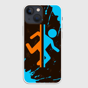 Чехол для iPhone 13 mini с принтом PORTAL   ПОРТАЛ в городе Новоалтайск,  |  | game | games | half | half life | halflife | life | logo | portal | portal 2 | portal2 | valve | игра | игры | лайф | лого | логотип | логотипы | портал | портал 2 | портал2 | символ | символы | халф | халф лайф | халфлайф