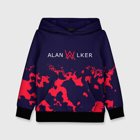 Детская толстовка 3D с принтом ALAN WALKER / АЛАН УОКЕР в городе Новоалтайск, 100% полиэстер | двухслойный капюшон со шнурком для регулировки, мягкие манжеты на рукавах и по низу толстовки, спереди карман-кенгуру с мягким внутренним слоем | Тематика изображения на принте: alan | faded | house | logo | music | walker | алан | вокер | волкер | диджей | лого | логотип | логотипы | музыка | музыкант | символ | символы | танцеальная | уокер | хаус | электронная
