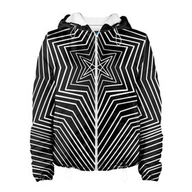 Женская куртка 3D с принтом BRING ME THE HORIZON DARK в городе Новоалтайск, ткань верха — 100% полиэстер, подклад — флис | прямой крой, подол и капюшон оформлены резинкой с фиксаторами, два кармана без застежек по бокам, один большой потайной карман на груди. Карман на груди застегивается на липучку | bmth | bring me the horizon | obey | oliver sykes | rock | бринг ми зэ хорайзон | музыка | оливер сайкс | рок