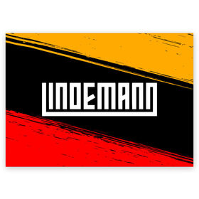 Поздравительная открытка с принтом LINDEMANN / ЛИНДЕМАНН в городе Новоалтайск, 100% бумага | плотность бумаги 280 г/м2, матовая, на обратной стороне линовка и место для марки
 | Тематика изображения на принте: lindeman | lindemann | logo | music | rammstein | ramstein | rock | til | till | линдеман | линдеманн | лого | логотип | логотипы | музыка | раммштайн | рамштайн | рок | символ | символы | солист | тилль | тиль