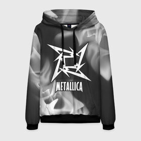 Мужская толстовка 3D с принтом METALLICA МЕТАЛЛИКА в городе Новоалтайск, 100% полиэстер | двухслойный капюшон со шнурком для регулировки, мягкие манжеты на рукавах и по низу толстовки, спереди карман-кенгуру с мягким внутренним слоем. | hetfield | james | logo | metal | metalica | metallica | music | rock | star | джеймс | звезда | знак | ларс | лого | логотип | логотипы | метал | металика | металлика | музыка | рок | символ | символы | ульрих | хэтфилд
