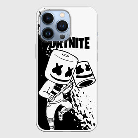 Чехол для iPhone 13 Pro с принтом FORTNITE MARSHMELLO. в городе Новоалтайск,  |  | Тематика изображения на принте: archetype | fortnite | fortnite x | game | ikonik | marshmello | raven | архетип | ворон | игра | иконик | маршмелло | фортнайт