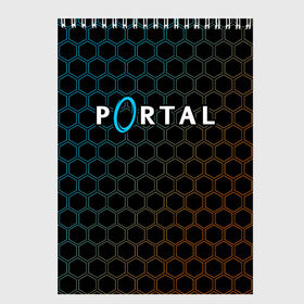 Скетчбук с принтом PORTAL ПОРТАЛ в городе Новоалтайск, 100% бумага
 | 48 листов, плотность листов — 100 г/м2, плотность картонной обложки — 250 г/м2. Листы скреплены сверху удобной пружинной спиралью | game | games | half | half life | halflife | life | logo | portal | portal 2 | portal2 | valve | игра | игры | лайф | лого | логотип | логотипы | портал | портал 2 | портал2 | символ | символы | халф | халф лайф | халфлайф