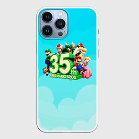 Чехол для iPhone 13 Pro Max с принтом Mario в городе Новоалтайск,  |  | Тематика изображения на принте: 35 | mario | mario 3d all stars | mario 3d world | mario bros | super mario | марио