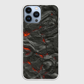 Чехол для iPhone 13 Pro Max с принтом Застывшая лава в городе Новоалтайск,  |  | абстрактные | абстрактный | абстракция | вилканический | вулкан | вулканические | камень | лава | магма | обсидиан | обсидиановый | огонь