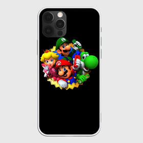 Чехол для iPhone 12 Pro Max с принтом Марио в городе Новоалтайск, Силикон |  | 35 | mario | mario 3d all stars | mario 3d world | mario bros | super mario | марио
