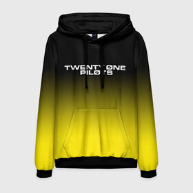 Мужская толстовка 3D с принтом TWENTY ONE PILOTS 21 PILOTS в городе Новоалтайск, 100% полиэстер | двухслойный капюшон со шнурком для регулировки, мягкие манжеты на рукавах и по низу толстовки, спереди карман-кенгуру с мягким внутренним слоем. | logo | music | one | pilots | rock | symbol | top | twenty | twentyonepilots | ван | группа | лого | логотип | логотипы | музыка | пилотс | рок | символ | символы | твенти | топ