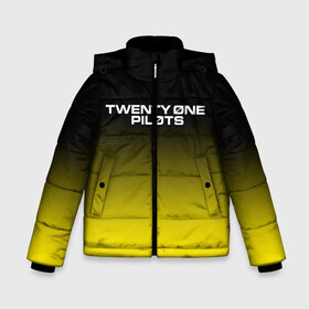 Зимняя куртка для мальчиков 3D с принтом TWENTY ONE PILOTS 21 PILOTS в городе Новоалтайск, ткань верха — 100% полиэстер; подклад — 100% полиэстер, утеплитель — 100% полиэстер | длина ниже бедра, удлиненная спинка, воротник стойка и отстегивающийся капюшон. Есть боковые карманы с листочкой на кнопках, утяжки по низу изделия и внутренний карман на молнии. 

Предусмотрены светоотражающий принт на спинке, радужный светоотражающий элемент на пуллере молнии и на резинке для утяжки | logo | music | one | pilots | rock | symbol | top | twenty | twentyonepilots | ван | группа | лого | логотип | логотипы | музыка | пилотс | рок | символ | символы | твенти | топ