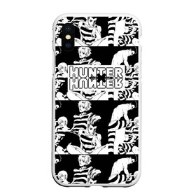 Чехол для iPhone XS Max матовый с принтом Hunter x Hunter в городе Новоалтайск, Силикон | Область печати: задняя сторона чехла, без боковых панелей | killua | мультфильм | охотник х охотник