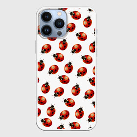 Чехол для iPhone 13 Pro Max с принтом Нашествие божьих коровок в городе Новоалтайск,  |  | animals | cute | girl | ladybug | nature | pattern | red | summer | бабочки | божьи коровки | божья коровка | горошек | девушкам | животные | жук | жуки | кружочки | крылья | лето | милые | насекомые | паттерн | пауки | подарок