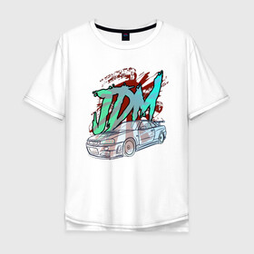 Мужская футболка хлопок Oversize с принтом JDM. Nissan GTR R34 Nismo в городе Новоалтайск, 100% хлопок | свободный крой, круглый ворот, “спинка” длиннее передней части | auto | drag | drift | import | japan | jdm | motorsport | nippon | tuning | авто | гонка | гонки | джимкана | драг | дрифт | дрэг | ждм | моторспорт | тюнинг | япония | японский