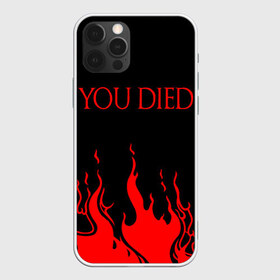 Чехол для iPhone 12 Pro Max с принтом YOU DIED в городе Новоалтайск, Силикон |  | dark souls | dark souls iii | дарк солс | дарк соулс | темные души | черные души