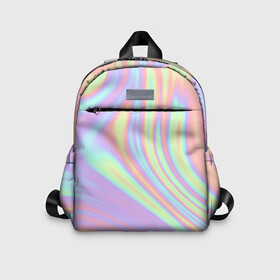 Детский рюкзак 3D с принтом Vaporwave в городе Новоалтайск, 100% полиэстер | лямки с регулируемой длиной, сверху петелька, чтобы рюкзак можно было повесить на вешалку. Основное отделение закрывается на молнию, как и внешний карман. Внутри дополнительный карман. По бокам два дополнительных кармашка | geometry | holographic gradient | kaleidoscope | pattern | polyscape | space | textures | tie dye | vaporwave | абстракт | геометрия | голограмма | города | каледоскоп | космос | паттерн | полискейп | тай дай | текстура | текстуры | хиппи | цвет