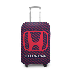 Чехол для чемодана 3D с принтом HONDA / ХОНДА в городе Новоалтайск, 86% полиэфир, 14% спандекс | двустороннее нанесение принта, прорези для ручек и колес | accord | auto | civic | crv | honda | jylf | logo | moto | motors | racing | sport | авто | автомобиль | аккорд | гонки | гоночный | лого | логотип | логотипы | марка | мото | моторс | мотоцикл | рщтвф | серия | символ | символы | спорт
