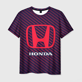Мужская футболка 3D с принтом HONDA / ХОНДА в городе Новоалтайск, 100% полиэфир | прямой крой, круглый вырез горловины, длина до линии бедер | accord | auto | civic | crv | honda | jylf | logo | moto | motors | racing | sport | авто | автомобиль | аккорд | гонки | гоночный | лого | логотип | логотипы | марка | мото | моторс | мотоцикл | рщтвф | серия | символ | символы | спорт
