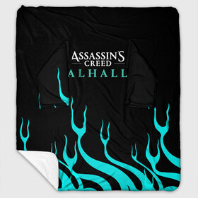 Плед с рукавами с принтом Assassins Creed Valhalla в городе Новоалтайск, 100% полиэстер | Закругленные углы, все края обработаны. Ткань не мнется и не растягивается. Размер 170*145 | eivor | valhalla | vikings | вальгалла | вальхалла | викинги | эйвор