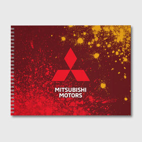 Альбом для рисования с принтом MITSUBISHI МИТСУБИСИ в городе Новоалтайск, 100% бумага
 | матовая бумага, плотность 200 мг. | Тематика изображения на принте: auto | lancer | logo | mitsubishi | mitsubisi | moto | motors | outlander | pajero | sport | авто | аутлендер | лансер | лого | логотип | марка | митсубиси | митсубиши | мото | моторс | паджеро | серия | символ | символы | спорт | ьшеыгишырш