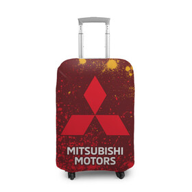 Чехол для чемодана 3D с принтом MITSUBISHI / МИТСУБИСИ в городе Новоалтайск, 86% полиэфир, 14% спандекс | двустороннее нанесение принта, прорези для ручек и колес | auto | lancer | logo | mitsubishi | mitsubisi | moto | motors | outlander | pajero | sport | авто | аутлендер | лансер | лого | логотип | марка | митсубиси | митсубиши | мото | моторс | паджеро | серия | символ | символы | спорт | ьшеыгишырш