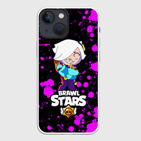 Чехол для iPhone 13 mini с принтом Brawl Stars Колетта в городе Новоалтайск,  |  | Тематика изображения на принте: bibi | crow | koletta | leon | nita | sandy | wings | бравл старс | брызги | герои | девочкам | демон | детям | единорог | звезда | звездные | колетт | краска | крылья | леон | логотипы игр | неоновые | персонажи | сенди