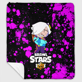 Плед с рукавами с принтом Brawl Stars Колетта в городе Новоалтайск, 100% полиэстер | Закругленные углы, все края обработаны. Ткань не мнется и не растягивается. Размер 170*145 | Тематика изображения на принте: bibi | crow | koletta | leon | nita | sandy | wings | бравл старс | брызги | герои | девочкам | демон | детям | единорог | звезда | звездные | колетт | краска | крылья | леон | логотипы игр | неоновые | персонажи | сенди