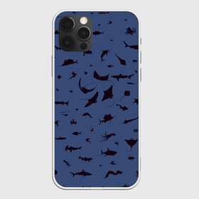 Чехол для iPhone 12 Pro Max с принтом Manta в городе Новоалтайск, Силикон |  | dolphin | fish | killer whale | manta | see life | shark | акула | дельфин | касатка | морские обитатели | рыба