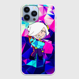Чехол для iPhone 13 Pro Max с принтом Brawl Stars Колетта в городе Новоалтайск,  |  | Тематика изображения на принте: bibi | crow | koletta | leon | nita | sandy | wings | бравл старс | герои | градиент | девочкам | демон | детям | единорог | колетт | красочный | леон | логотипы игр | неоновые | персонажи | разноцветные | сенди | улыбка