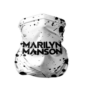 Бандана-труба 3D с принтом MARILYN MANSON в городе Новоалтайск, 100% полиэстер, ткань с особыми свойствами — Activecool | плотность 150‒180 г/м2; хорошо тянется, но сохраняет форму | him | korn | nightwish | rock | zombie | великий | гитара | готика | готические | грязный | грязь | логотипы рок групп | металл | металлика | металлист | музыка | музыкальные | мэрилин мэнсон | рок группа | рокер